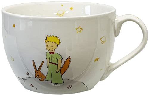 Kiub Bol de Cereales con asa Porcelana (El Principito y el Zorro)