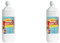 STARWAX FABULOUS Vinaigre Blanc 14° sans Parfum - 1L - Idéal pour Détartrer les Surfaces Lavables (Lot de 2)