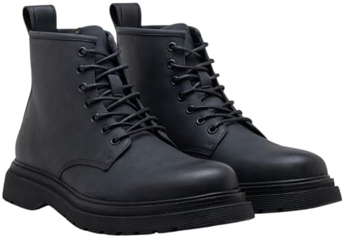 REPLAY Herren Low Boot Stiefel mit Schnürsenkeln, Schwarz (Black 003), 42