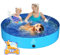 Pawaboo Faltbarer Hundepool Hundebad, Swimmingpool für Hunde, Einfache Aufbewahrung, Harte Kratzfeste Haustier Pool für Welpen Katzen, Tragbar Planschbecken für Haustiere (150cm x 30cm, XL)