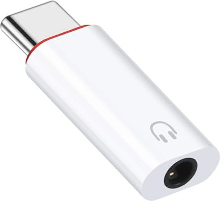 SEUMOO USB C to 3.5mm Jack Headphone Adapter for iPhone 15/15 Pro/Pro Max/Plus Aux to USB C Audio Adapter USB C to Headphone Jack Compatible with iPad Samsung Galaxy S24 S23 S23 S22 S21 Ultra MacBook