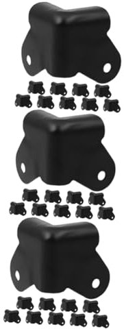 BESTonZON 30 Stück Lautsprecher Schutzwinkel Und Beschläge Lautsprecher Eisen Lautsprecher Eckenschutz Möbel Eckenschutz Anti Kollisions Eckenschutz Lautsprecher Ecken Abdeckung