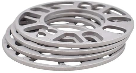 Spurplatten Spurverbreiterungen 4 Stücke Universal 3mm 5mm 8mm 10mm Auto Aluminiumlegierung Rad Reifen Distanzscheiben Set Autozubehör Außen Ersatzteile(5mm)