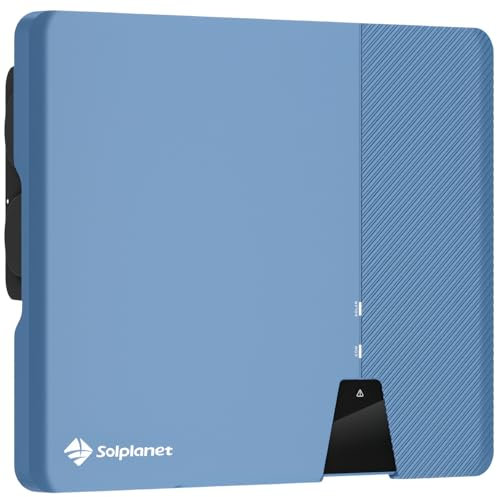 Solplanet Wechselrichter 5kW ASW 5000-S-G2 inkl WiFi Stick I 1-Phase I 2 MPPT-Tracker I IP66 I 7500W I PV-Eingangsleistung I IP66-Schutz