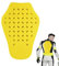 Genérico Motorcycle Back Protector - Equipo de protección para motociclistas, Protector trasero absorbente de moto, Tax de protección de viaje cómodo, protector de espalda portab