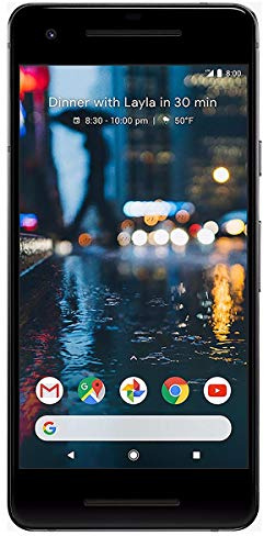 Google Pixel 2 - Smartphone 128GB, 4GB RAM, Single Sim, Black
