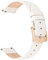 EACHE 12mm Leather Watch Straps for Women Cream Quick Release Thin Leather Watch Bands Smooth Calfskin for Ladies with Rose Gold Buckle…