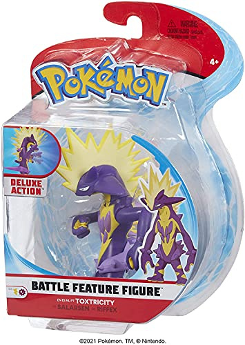 Pokemon Battle Feature, Red, 4.5 Figure - Toxtricity, 674 PKW0161