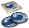 2 x Eco Boxed Cork Coasters - Surfer Wave Bali Surf Kite Drink Cup Mug Glass Table Mat #4196