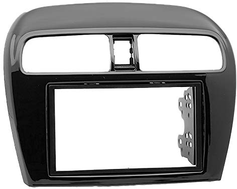 UGAR Kompatibel mit Mitsubishi Mirage 2012+, Space Star 2013+ Radio Stereo Dash Installation Mount Kit
