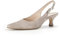 Gabor Damen Slingpumps, Frauen Absatzschuhe,Heels,hochhackige Schuhe,stoeckelschuhe,Ausgehschuhe,Abendschuhe,Court Shoes,Visone,36 EU / 3.5 UK