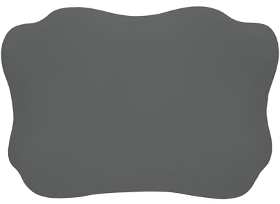 Dukal | Bezug passend für Glückstoff Orthopädisches Kissen | Zibroges Nackenkissen | DONAMA Memory Foam Kissen | 100% Baumwolle | Farbe: anthrazit