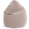 SITTING POINT only by MAGMA BeanBag COMODO XXL Sitzsack mit Plüsch aus 100% Polyester - 80x130cm, Hülle waschbar, Oeko-TEX Standard-Zertifiziert, rose