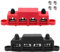 2-Stück Sammelschiene 12V-48V DC Busbar Verteilerblock 250A Stromverteilungsblock, Busbar mit 4 x M8 Anschlussbolzen, für Auto Marine Auto Anhänger Wohnmobil Boot