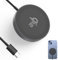 Minthouz Qi2 zertifiziertes kabelloses Ladegerät für iPhone 16/15/14/13 Serie,Magnetisches kabelloses Ladepad für Samsung,Mag-Safe Ladegerät für Airpods und Qi-fähige Geräte (Schwarz, Ohne Adapter)