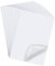 Rixotix Hojas adhesivas de doble cara A4, 12 unidades, transparente de doble cara, cinta adhesiva de doble cara, capa de sándwich, cinta adhesiva de doble cara para manualidades (color: blanco)