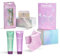 Glowxie Full Glow Set – Komplettes Pediküre-Fußpflege-Set für zu Hause – enthält 1 x Glas-Fußfeile, 1 x Fußpeeling (150 ml), 1 x Salicylsäure feuchtigkeitsspendende Fußcreme (150 ml) und 2 x