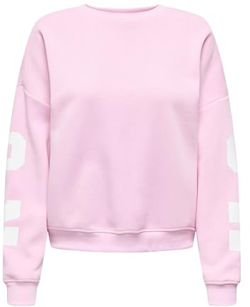 ONLY Onlsweat L/S Back/Sleeve Print SWT Noos