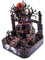 Amagogo Wooden Music Box Puzzle 3D Handmade Jigsaw Puzzle Unique Musical Box Halloween Themed Music for Home Shelf Decoration