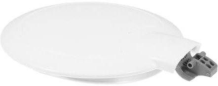 KOCKSHION Ersatzdeckel für Elektrischen Wasserkocher Weißer Teekessel Lid für Wasser und Kaffeekannen Benutzerfreundliches Design Einfache Installation Dicht und Sicher Küchenzubehör