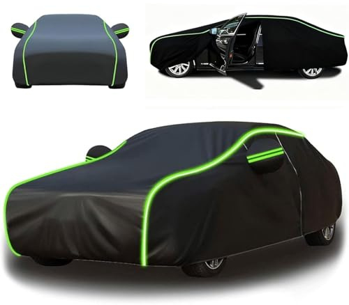 Autoabdeckung Wasserdicht für Ope-l Meriva B 2010-2017 - Auto Abdeckplane Schützt vor Regen, Schnee, Hagel, UV-Strahlung & Staub - Winterfeste Outdoor-Abdeckplane mit UV-Schutz