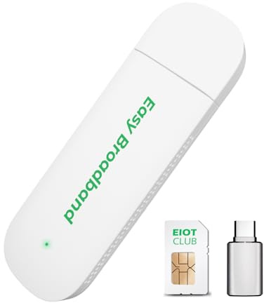 EIOTCLUB 4G LTE Surfstick, Surf Stick con WiFi 6, 150 Mbps Internet mobile
