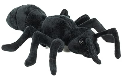Teddys Rothenburg Kuscheltier Ameise schwarz 24 cm Plüschameise Stofftier