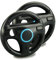 smardy 2x Volante da Corsa Nero Racing Wheel Compatibile con Nintendo Wii Telecomando Controller per Mario Kart Game, Giochi di Guida