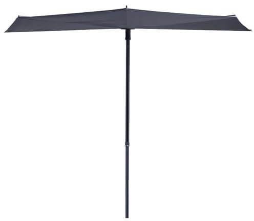Madison Balkonschirm Sun Wave 300 x 150 cm Grau PAC3P014