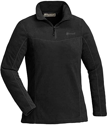Pinewood 3069 Tiveden Damen Fleece Pullover Schwarz(400)