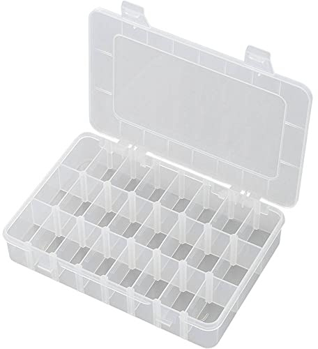 TRU Components EKB-206 Aufbewahrungsbox, 24 Stück, 200 x 130 x 35 mm
