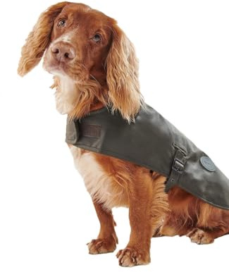 Barbour Wax Dog Coat DCO0003 Olive M