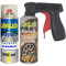 Ludwig Lacke Spray Set für BMW Titansilber 354 400ml Lack +400ml Klarlack + Griff