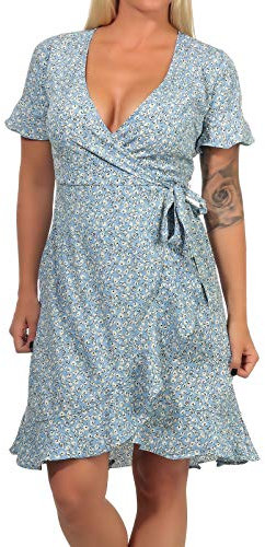 ONLY Womens Dusk Blue Short Dresses