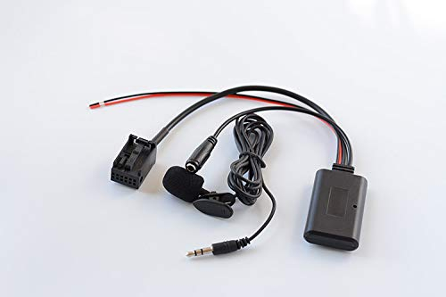 Cavo adattatore AUX wireless Bluetooth per Opel CD30 MP3 CDC40 CD70 NAVI DVD90 NAVI porta 12Pin