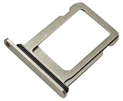 GinTai White Single SIM Card Holder Tray Replacement for iPhone 12 Mini