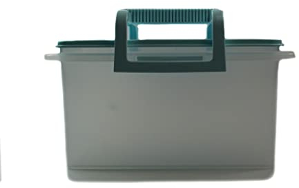 Tupperware Multi-Lagerbox 5 Liter hellblau Vorratshaltung Vorrat Behälter Dose