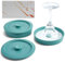 Margarita Salt Rimmer Set of 2 with Lids (Made of Ceramic) Home Bar Accessories Margarita Gift Bartender Kit, Salt Sugar Glass Rimmer for Cocktails, St Patricks Day Accessories Decorations