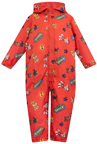 Paw Patrol Puddle Suit | All in One Waterproof for Kids | Boys Rain Suit