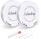 Artisanbays 2X Fil Elastique pour Bracelet Resistant - 100m Longueur Totale, Fil pour Bracelet Perle Transparent 0.8mm - Idéal pour Le Bricolage, Les Bijoux