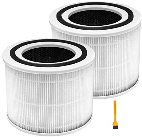 TACOON Core 300 Luftfilter True Hepa Filter Ersatz fit Compatible with Levoit Kern 300 Luftreinigerkern 300 -Rf 2. Pack