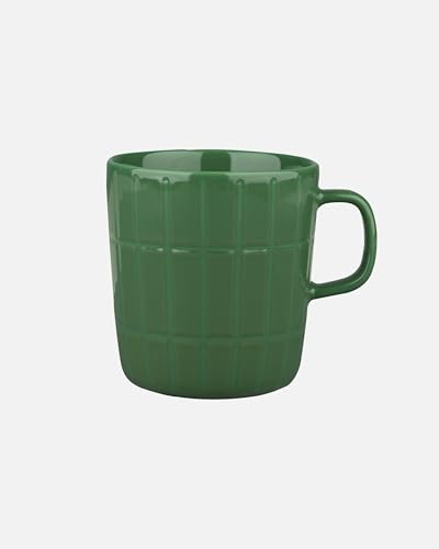 Marimekko Oiva/Tiiliskivi Mug 4 dl - dk.Green