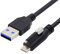 chenyang Cable de datos USB 3.0 a USB C conector de bloqueo con tornillo de montaje en panel para cámara industrial 2.0M