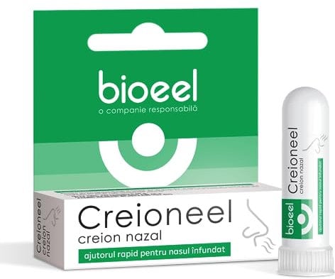 Creioneel - Inalatore per naso bloccato, confezione da 5, per sollievo dal catarro, raffreddore e seni nasali bloccati