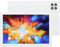 Plyisty Tablet de 10.1 Pulgadas para Android 11.0, 12GB + 256GB, CPU Octa Core, 1920 X 1200 HD, 8MP + 20MP, 4G LTE y WiFi de Doble Banda 2.4G/5G, Batería 8800mAh (Blanco)