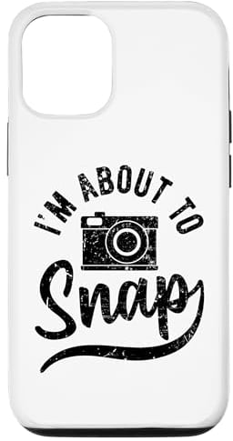 Hülle für iPhone 15 Fotograf Ich bin dabei die Kamera zu knipsen Foto Fotografie