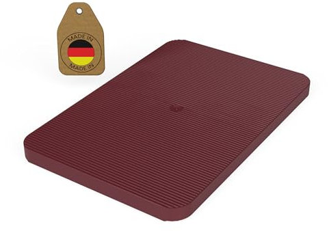 FUX 100 Stück Abstandshalter Kunststoff 60 x 40 x 3mm Verglasungsklötze Klötzchen Unterlegplatten Distanzplättchen Kunststoffplatte Ausgleichsplättchen Fensterkeile (Dicke: 3mm)