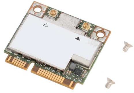 WiFi Wireless Card, Mini PCIE Network Card Laptop Module Support 867Mbps Wireless Rate, 2.4GHz and 5GHz Dual Bands, Bluetooth 4.0, for Dell, for Asus, for Acer