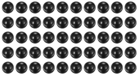 QUARKZMAN 50 Stück 2mm Kugeln aus Si3N4(Nitridkeramik), G5 Genauigkeitsgrad Kugellagerkugeln für Präzise Anwendungen,Schwarz