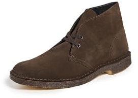 Clarks Stivali Desert Uomo Chukka, Camoscio marrone., 44.5 EU